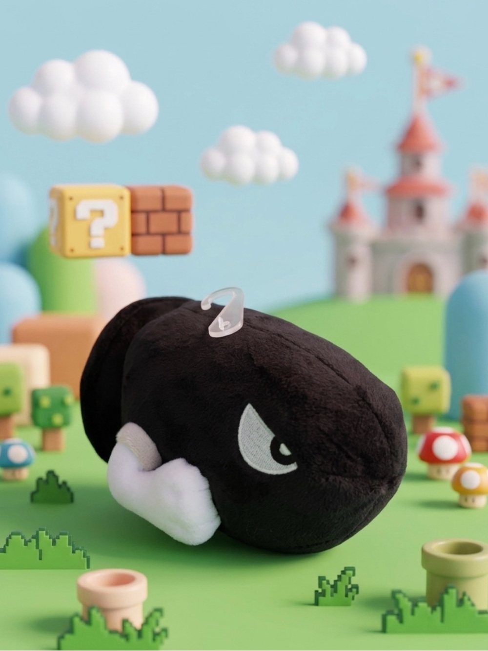 Plush Bullet Bill - Super Mario